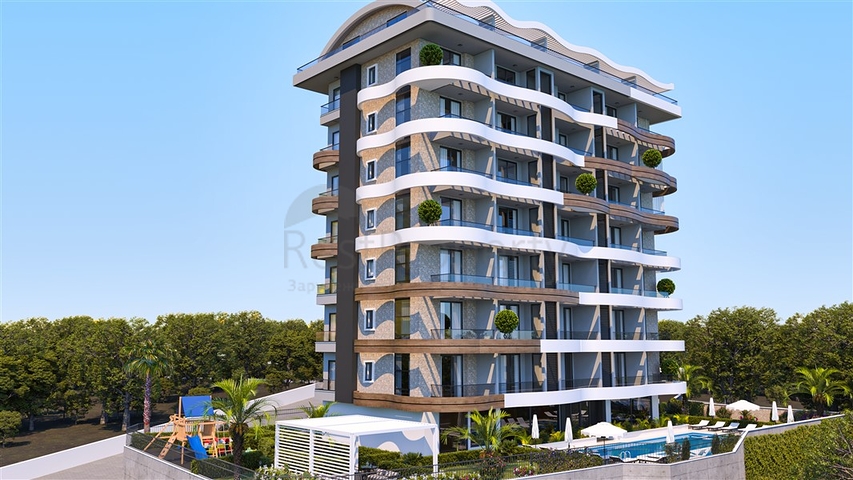 مشروع مع البنية التحتية الفندقية في منطقة منتجع أفسالار