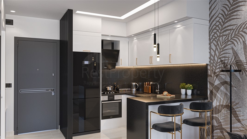 مشروع مع البنية التحتية الفندقية في منطقة منتجع أفسالار