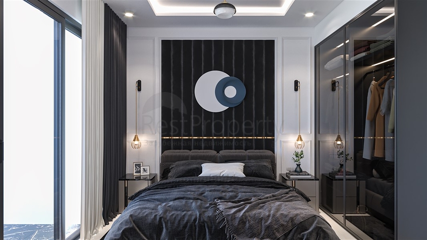 مشروع مع البنية التحتية الفندقية في منطقة منتجع أفسالار