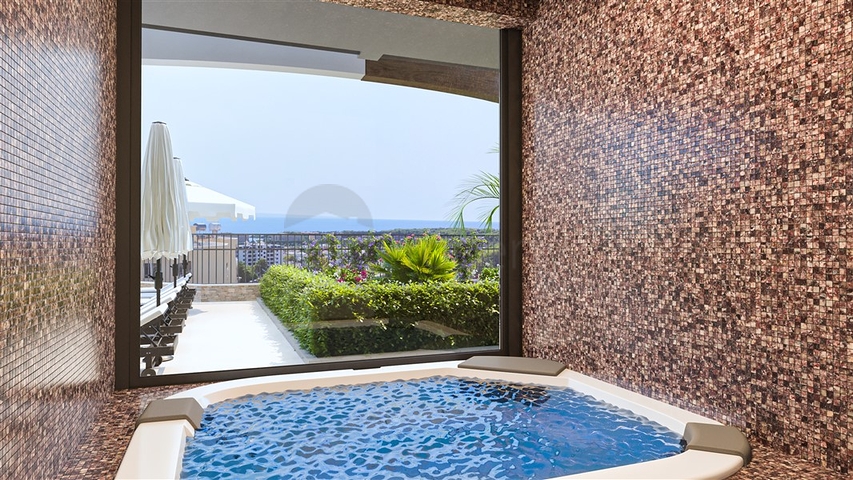 مشروع مع البنية التحتية الفندقية في منطقة منتجع أفسالار