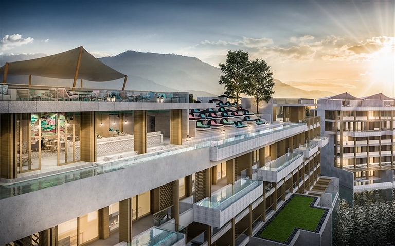 شقق فاخرة في قلب البحيرة