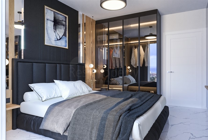 شقق 1+1 و 2 + 1 قيد الإنشاء في حي أفسالار