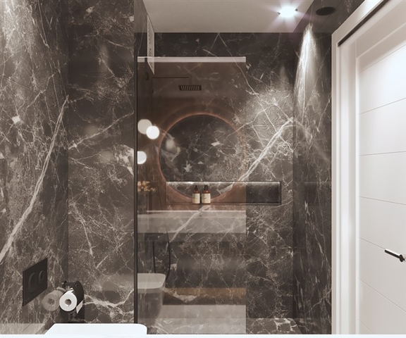 شقق 1+1 و 2 + 1 قيد الإنشاء في حي أفسالار