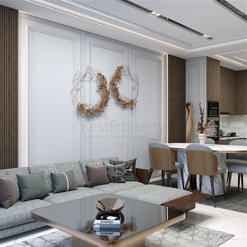 الفخامة والانسجام على الشاطئ. مشروع متميز على الساحل الأول