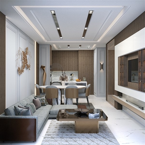 الفخامة والانسجام على الشاطئ. مشروع متميز على الساحل الأول