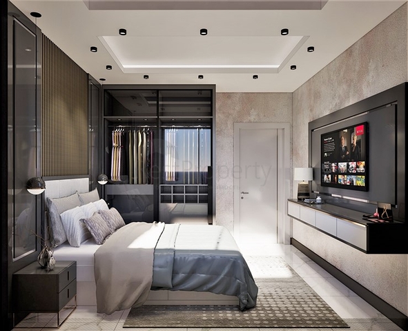 بنتهاوس 2+1 في مجمع سكني جديد في حي دميرتاش