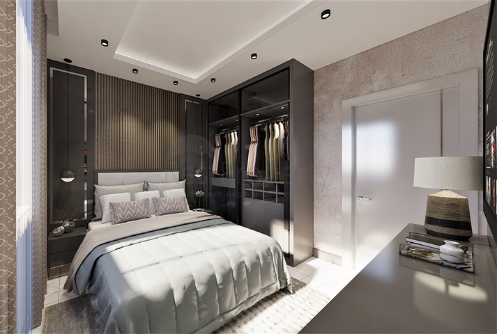 بنتهاوس 2+1 في مجمع سكني جديد في حي دميرتاش