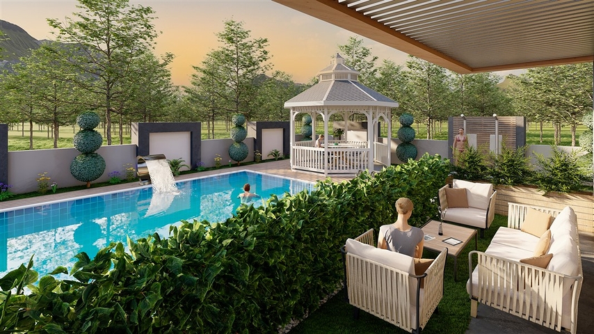 مشروع جديد في منطقة أوبا مع إمكانية الحصول على تصريح إقامة