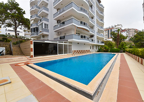 شقة 4+1 مع تراس وشرفات واسعة