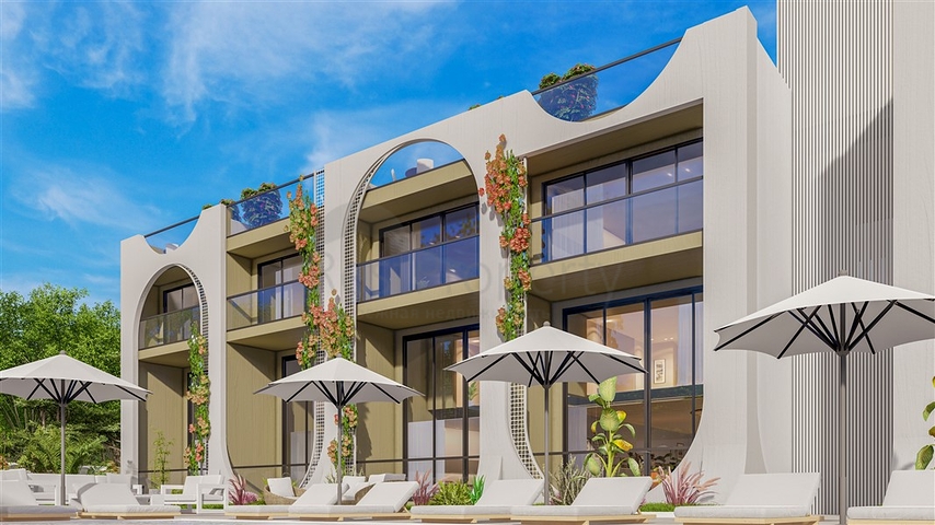 مشروع جديد من تاون هاوس على بعد 500 متر من البحر