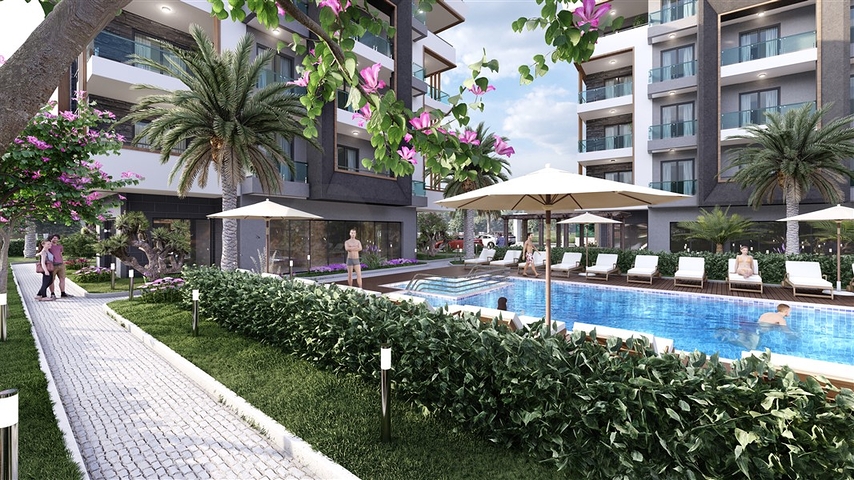 بنتهاوس 3+1 في منطقة أوبا