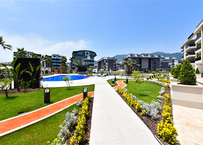 شقة 1+1 في منطقة أوبا