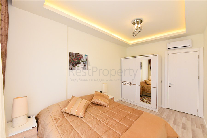 شقة 1+1 في قلب منطقة أوبا للإيجار