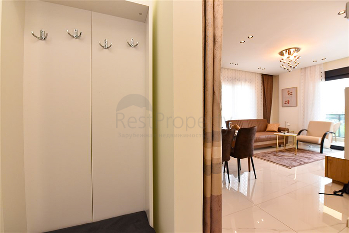 شقة 1+1 في قلب منطقة أوبا للإيجار