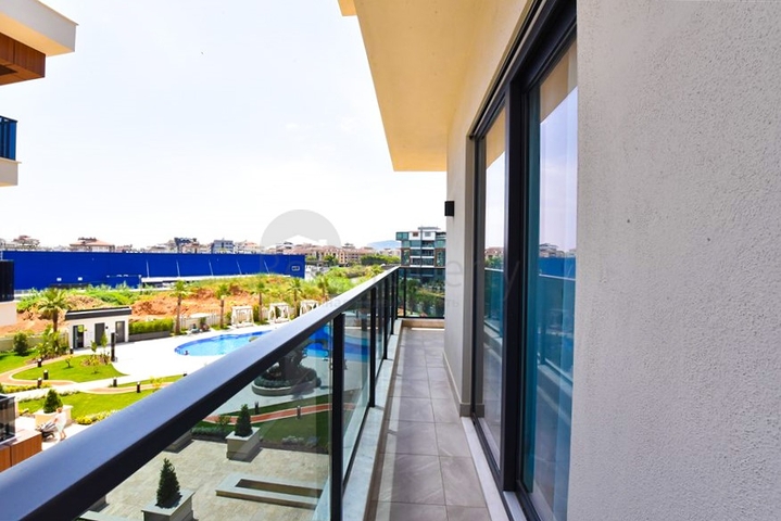 شقة 1+1 في قلب منطقة أوبا للإيجار