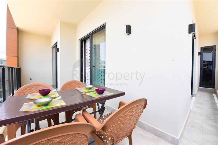 شقة 1+1 في قلب منطقة أوبا للإيجار