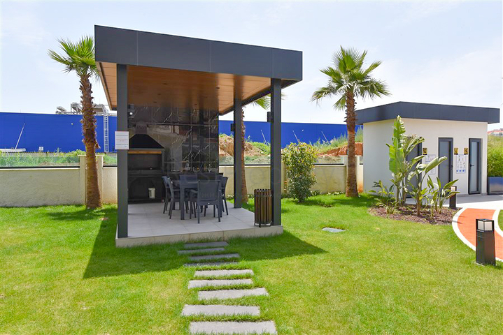 شقة 1+1 في قلب منطقة أوبا للإيجار