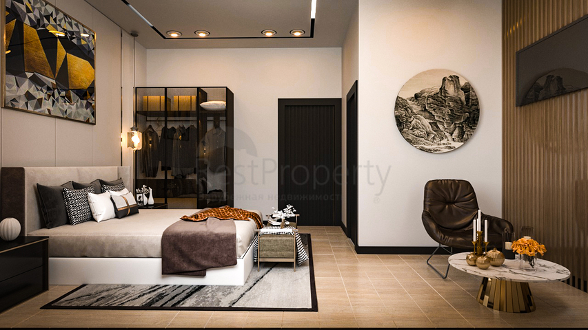 فلل 4 + 1 محاطة بغابات الصنوبر في منطقة أفسالار