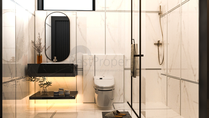 فلل 4 + 1 محاطة بغابات الصنوبر في منطقة أفسالار