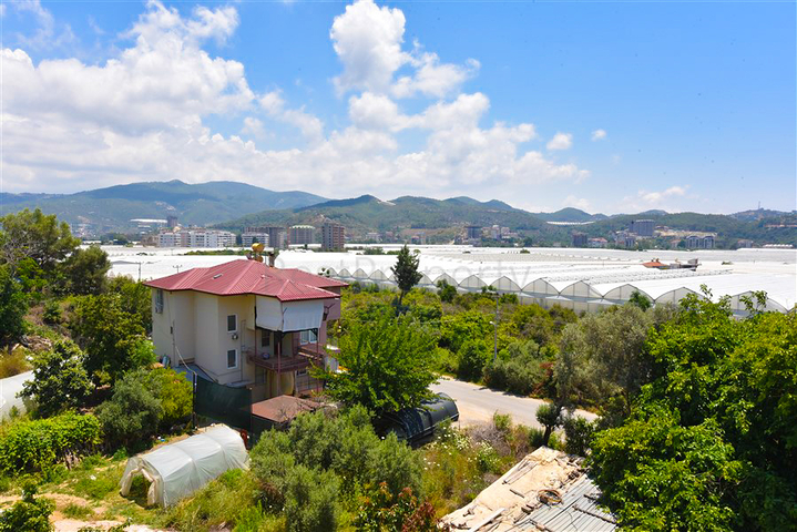 بنتهاوس كبير 4 + 1 مع مناظر خلابة في منطقة دميرتاش