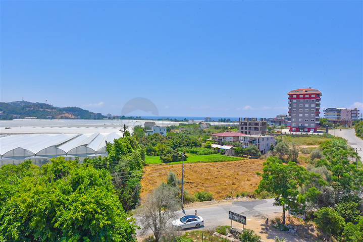 بنتهاوس كبير 4 + 1 مع مناظر خلابة في منطقة دميرتاش