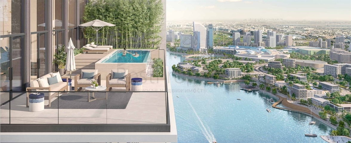 واحة هادئة وسط الصخب الحضري الصاخب لخور دبي