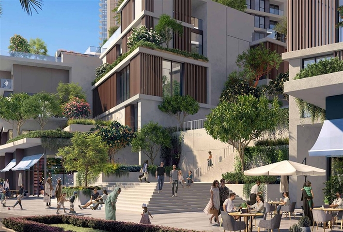 واحة هادئة وسط الصخب الحضري الصاخب لخور دبي