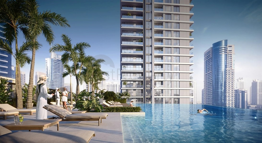 شقق فاخرة في ناطحة سحاب من 52 طابقا في أرقى منطقة في دبي