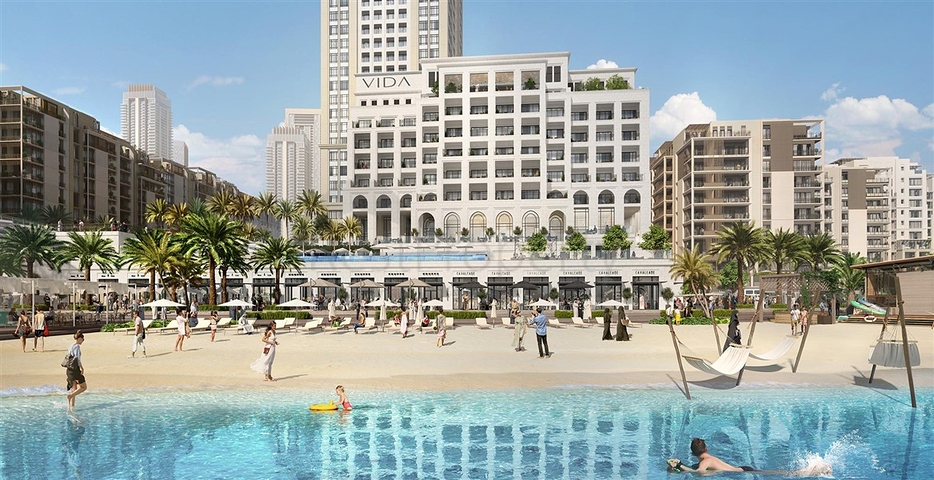 مشروع فريد وأول مشروع على شاطئ الخور في دبي