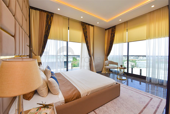 فيلا 4+1 بتصميم عصري في منطقة كارجيجاك الخلابة