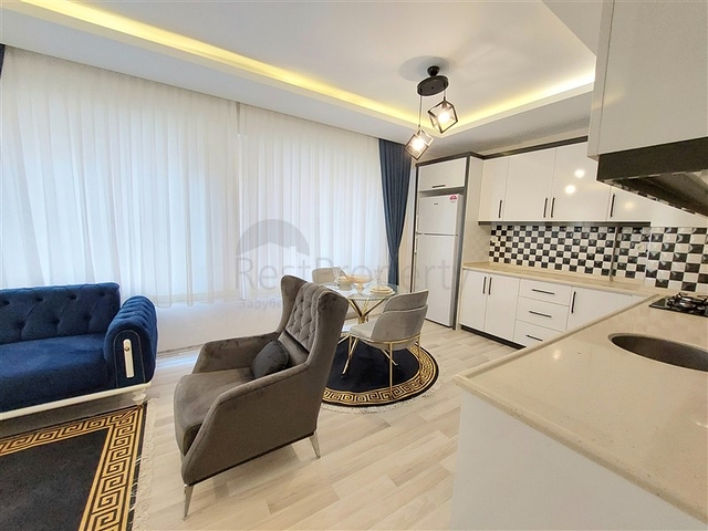 شقة 1+1 على بعد 150 متر فقط من البحر في منطقة محمودلار