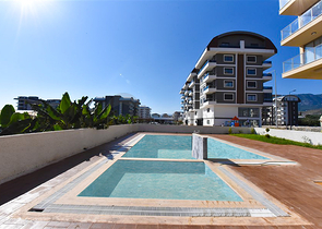 شقة 1+1 في منطقة كارجيجاك الخضراء