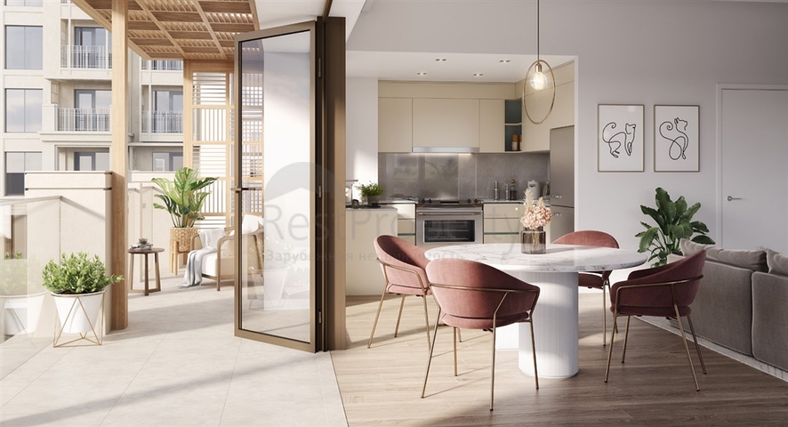 شقق في منطقة ميناء دبي اليوناني