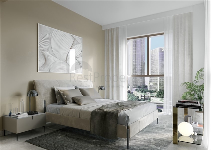 شقق في منطقة ميناء خور دبي مع مناظر مذهلة