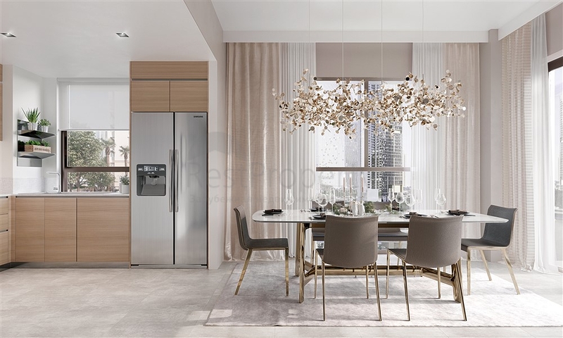 شقق في منطقة ميناء خور دبي مع مناظر مذهلة