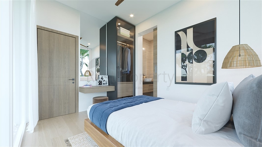 فيلات من ثلاث غرف نوم مع مسبح خاص على بعد 10 دقائق من البحر