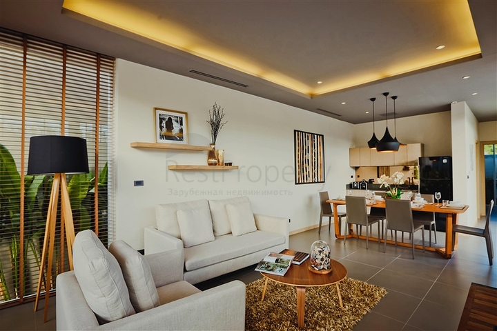 فيلات من ثلاث غرف نوم مع مسبح خاص على بعد 10 دقائق من البحر