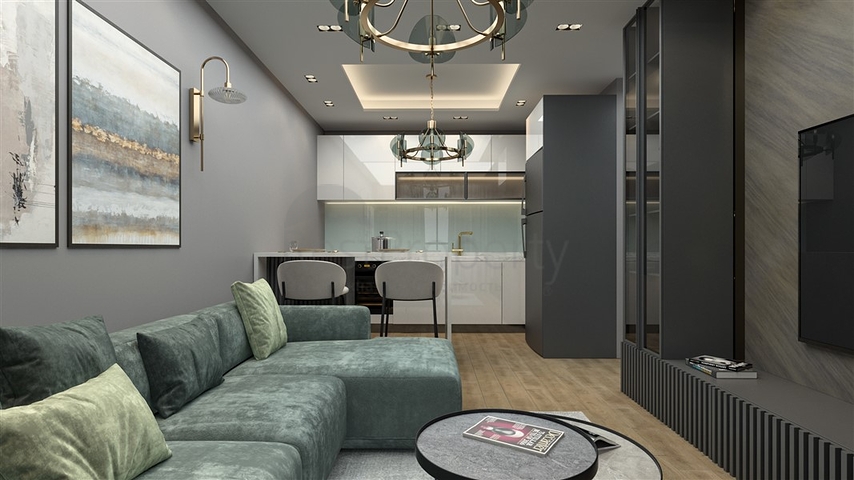 مشروع جذاب على بعد 600 متر من البحر في مرسين