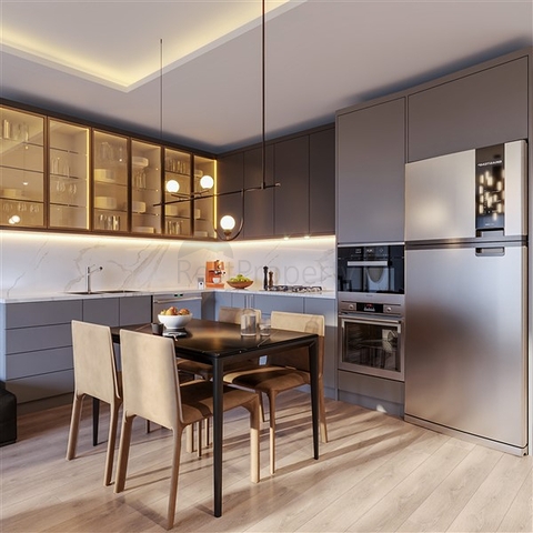 شقق قيد الإنشاء في إحدى مناطق منتجع مرسين