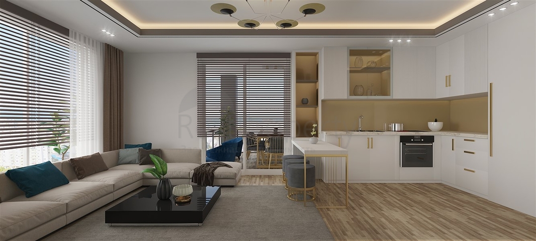 مجمع سكني جديد قيد الإنشاء في حي إردملي