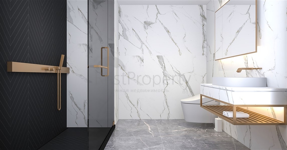 مجمع سكني مع الحد الأدنى من البنية التحتية في مرسين