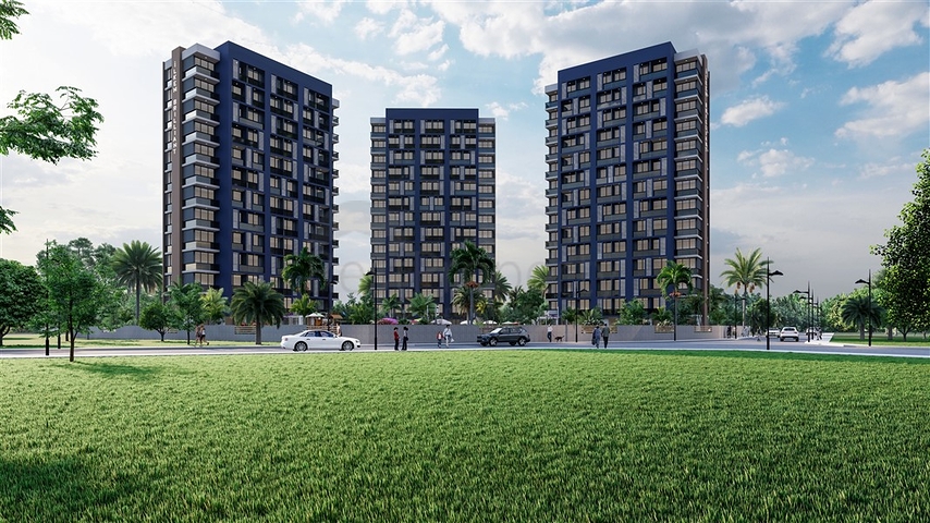 مشروع استثماري جديد بتخطيطات 1+1 و 2+1 في منطقة تيجي