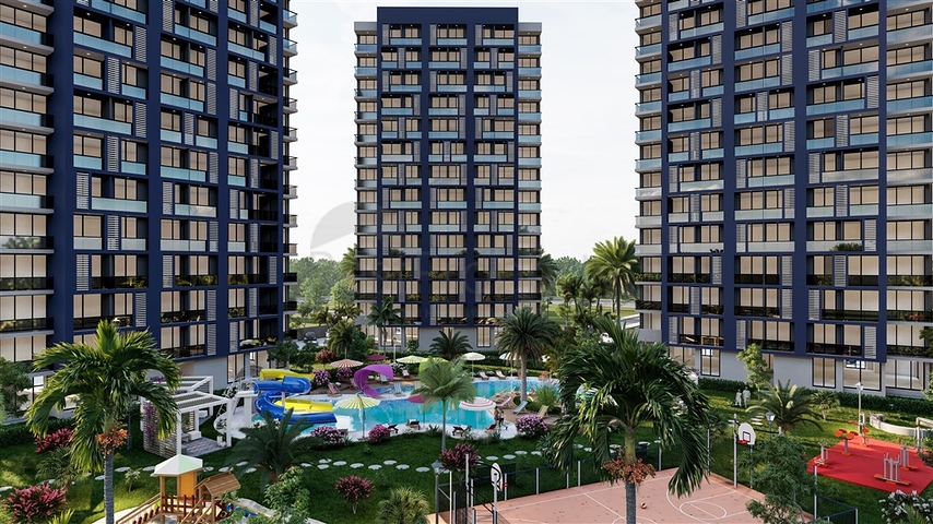 مشروع استثماري جديد بتخطيطات 1+1 و 2+1 في منطقة تيجي