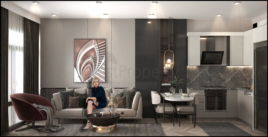 مشروع استثماري جديد بتخطيطات 1+1 و 2+1 في منطقة تيجي