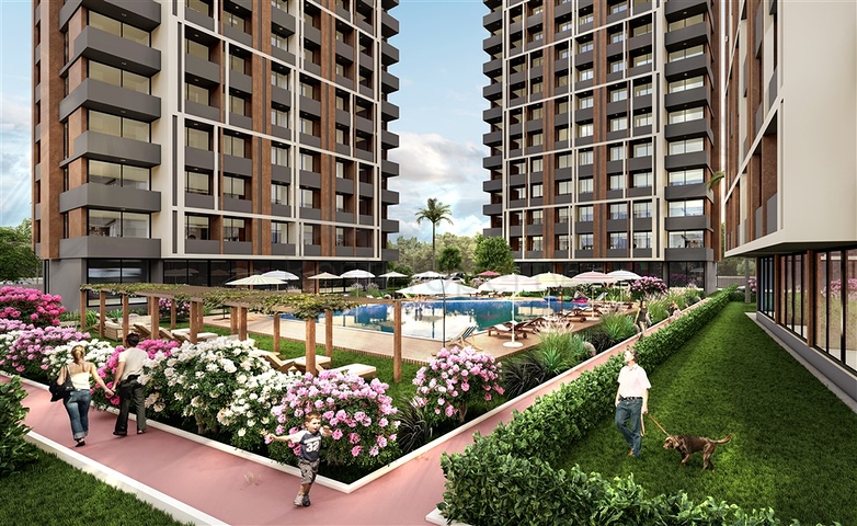 مجمع سكني مع بنية تحتية في إردملي