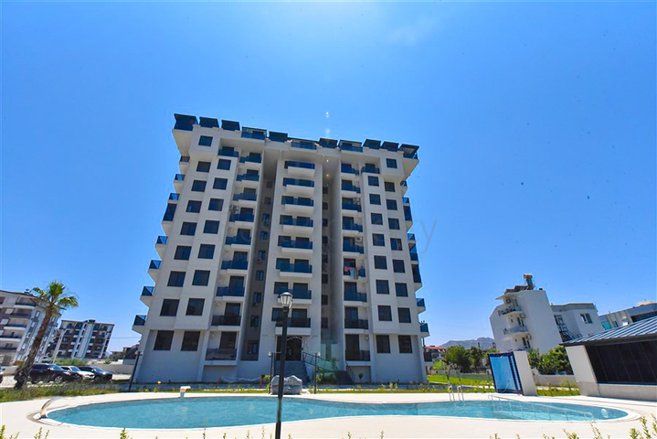 شقة 2 + 1 في منطقة مفتوحة لتسجيل تصريح إقامة غازي باشا