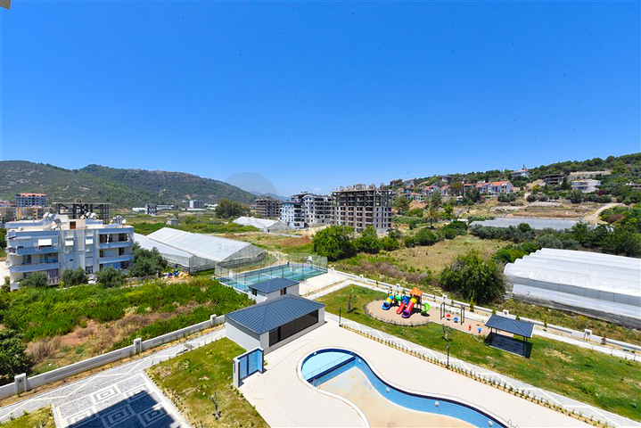 شقة 2 + 1 مطلة على الجبل