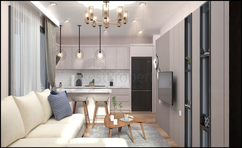 المجمع قيد الإنشاء في منطقة إردملي مرسين