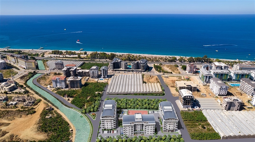 مشروع جديد لمجمع سكني على بعد 300 متر من البحر في منطقة كارجيجاك
