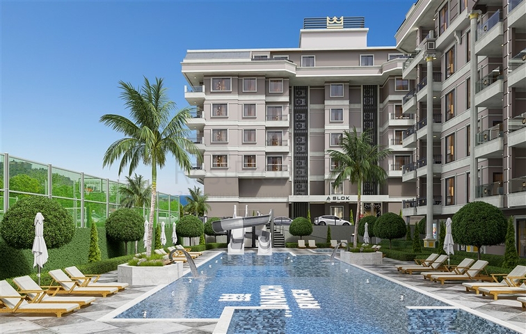 مشروع جديد لمجمع سكني على بعد 300 متر من البحر في منطقة كارجيجاك